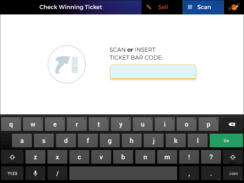 POS - Check winning ticket